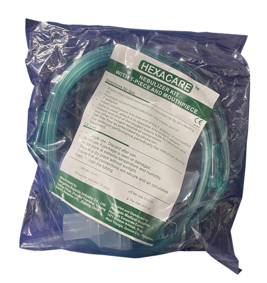 Nebulizer kit with Mask  T-Piece Mouthpiece thumb