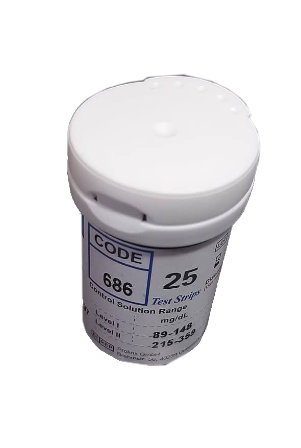 Blood Glucose Test Strips Auto Code 25 strips thumb