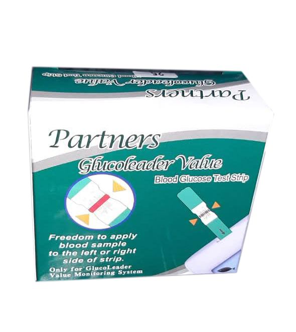 Blood Glucose Test Strips Auto Code 25 strips thumb