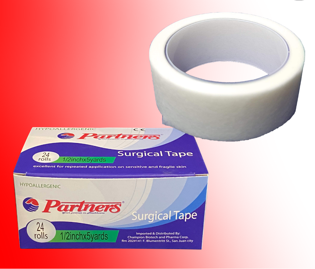 Micropore Tape ½ inch x 5 yards 1 Roll