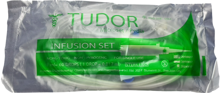 Infusion set Micro set (Pedia)