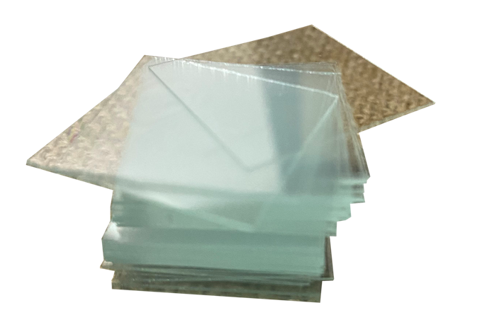 Cover Slip Glass Laboratory Microscope Square Thickness 0.13-0.17mm 24x24mm 100 pcs/box (SAIL)