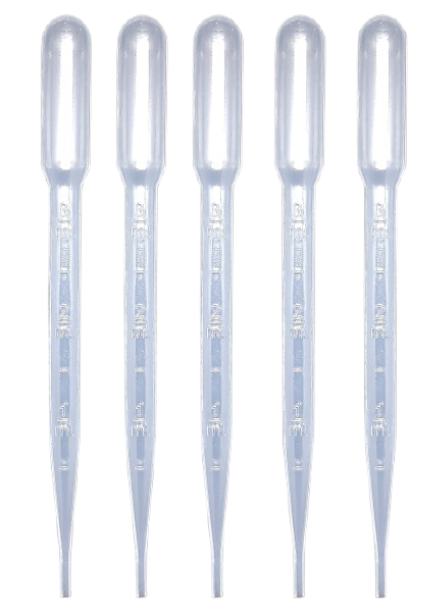 Transfer Pipette Plastic Non-Sterile with Graduated 3ml 100pcs/pck (WINGUARD)