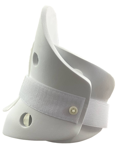 Cervical Collar Plastic  with Chin Support (Large) thumb