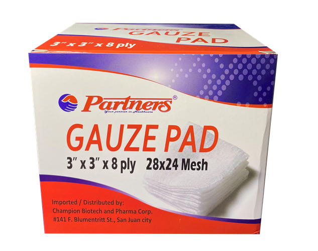 Gauze Pad 3 x 3 x 8 Ply -Sterile  100 pcs thumb