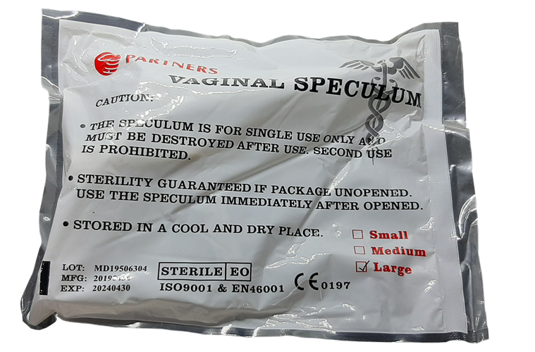 Vaginal Speculum (Plastic) large (PARTNERS) thumb