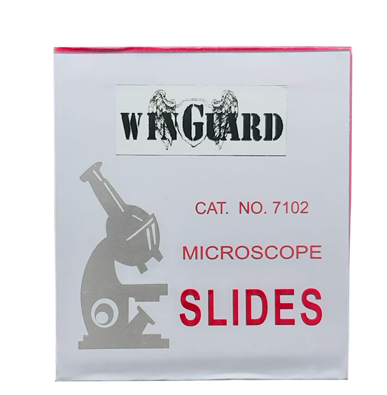 MICROSCOPE SLIDES CAT 7102 (Clear glass unground edges) 72pcs Slides Per Box Medical Slide thumb
