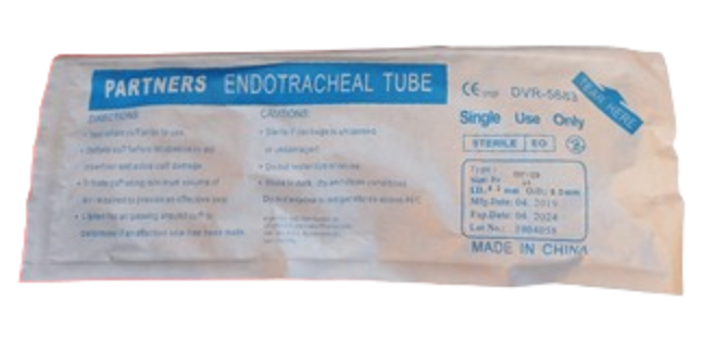 Endotracheal Tube / ET TUBE (Sold per piece) Fr. 24 / ID 6.0 / Cuffed thumb