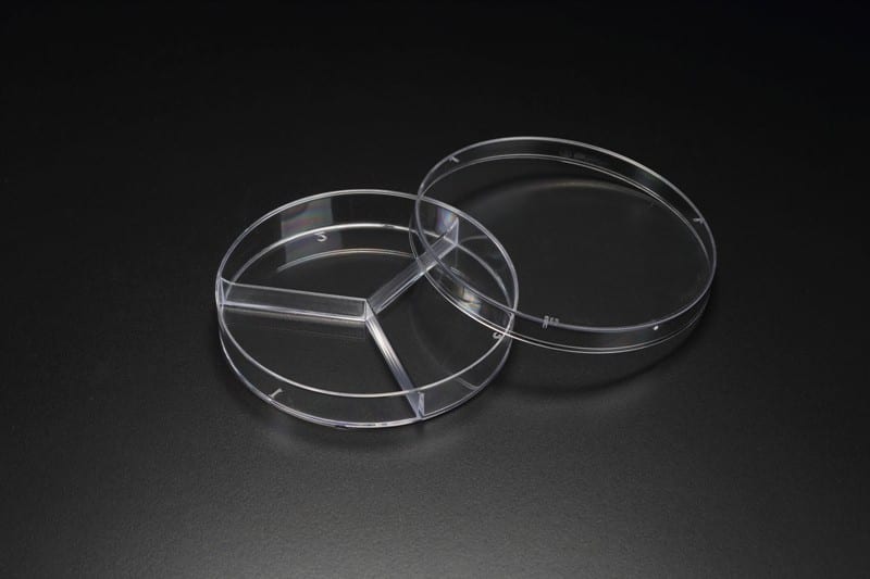 Petri Dish Full Plate 1 room 90x15mm plastic