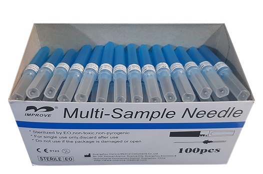 Multi-Sample Needle Improve  (10 PIECES) G 23 x 1.5 thumb
