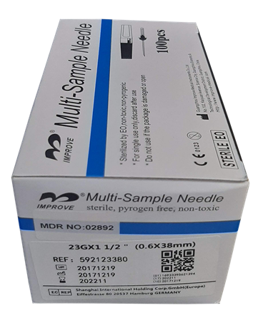 Multi-Sample Needle Improve  (10 PIECES) G 23 x 1.5 thumb