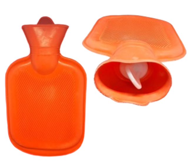 Hot Water Bag  Rubber 1 Liter Red (1000ml)