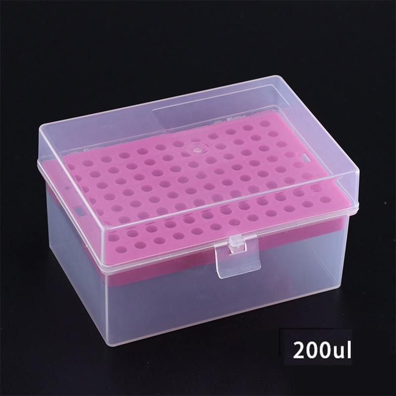 Pipette Pipettor Tip Holder Box Case for 200ul  96 Positions