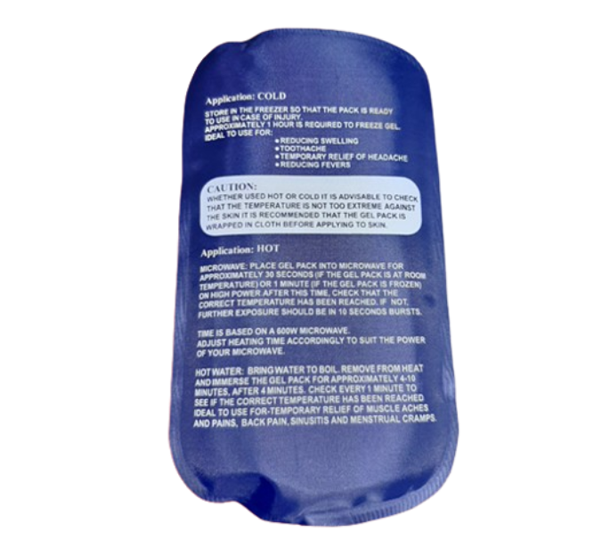 Hot And Cold Gel Pack 160 grams Reusable First Aid Fatigue Relief Pad for Swelling Bruises Surgery (Surgitech) thumb