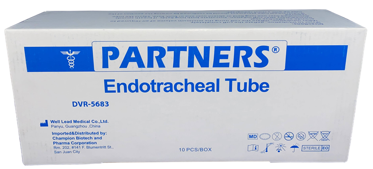 Endotracheal Tube / ET TUBE (Sold per piece)  Fr. 20 / ID 5.0 / Cuffed thumb