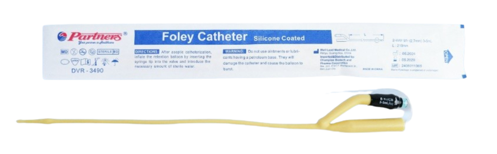 Foley Catheter 2-Way FR.8 thumb
