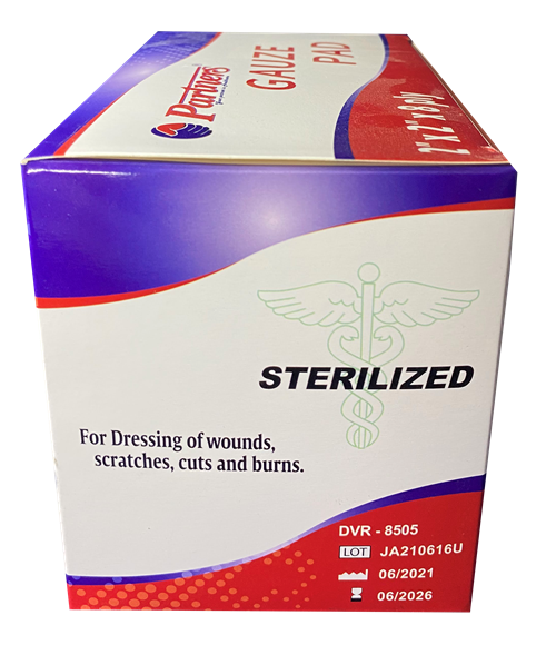 Gauze Pad 2 x 2 x 8 Ply - Sterile  100 pc thumb