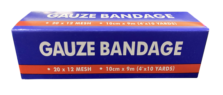 Gauze Bandage 4x 10 yards per box (12 rolls)