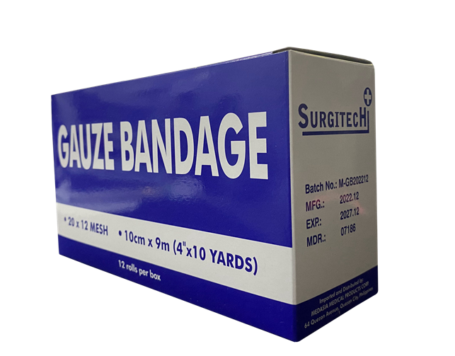 Gauze Bandage 4x 10 yards per box (12 rolls) thumb