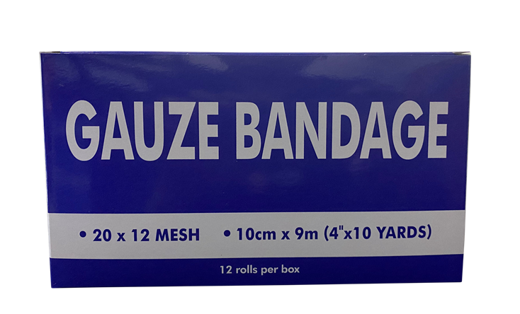 Gauze Bandage 4x 10 yards per box (12 rolls) thumb