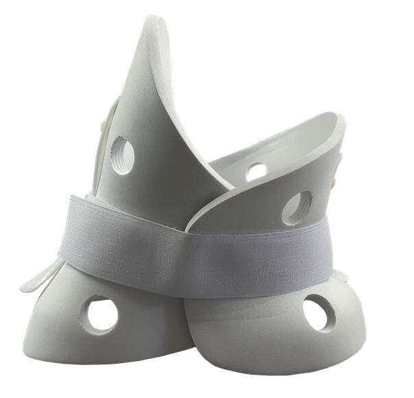 Cervical Collar Plastic  with Chin Support (Extra Large) 69x9x1cm