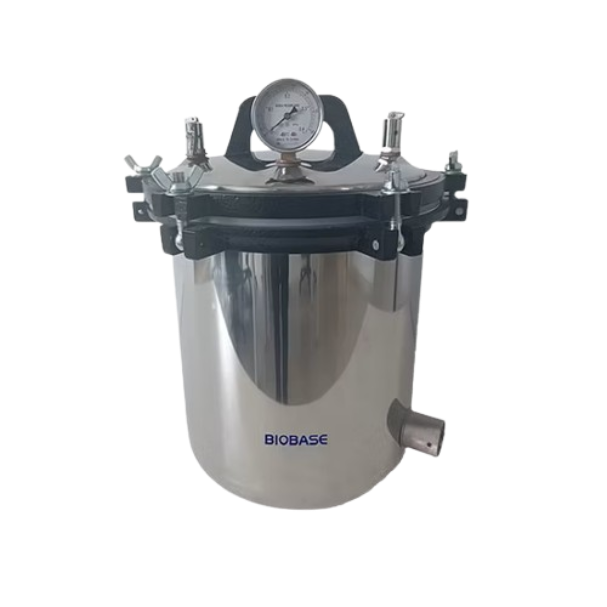 Autoclave Sterilizer Medical Steam Sterilizer Dual Heating 220V 24L Retort Machine Stainless Steam