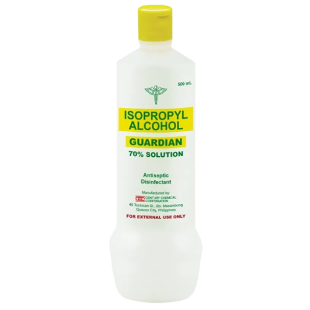 ALCOHOL 500ml 70% ISOPROPYL (Guardian)
