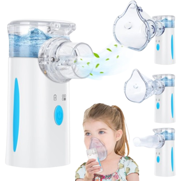 Nebulizer Machine Portable Mesh Handheld Rechargeable Nebulizer Machine For Kids And Adults thumb