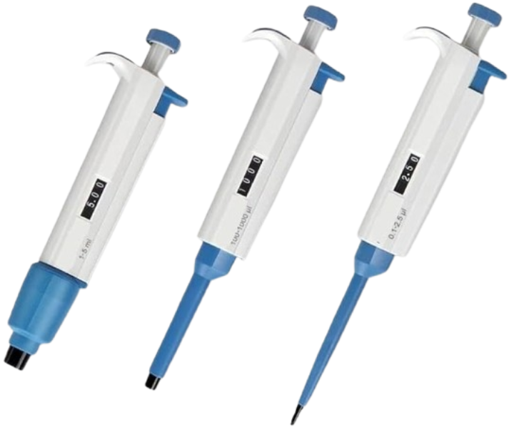 Micropipette Autoclavable Adjustable Laboratory Single Channel Pipettor (WINGUARD) 0.1-2.5uL