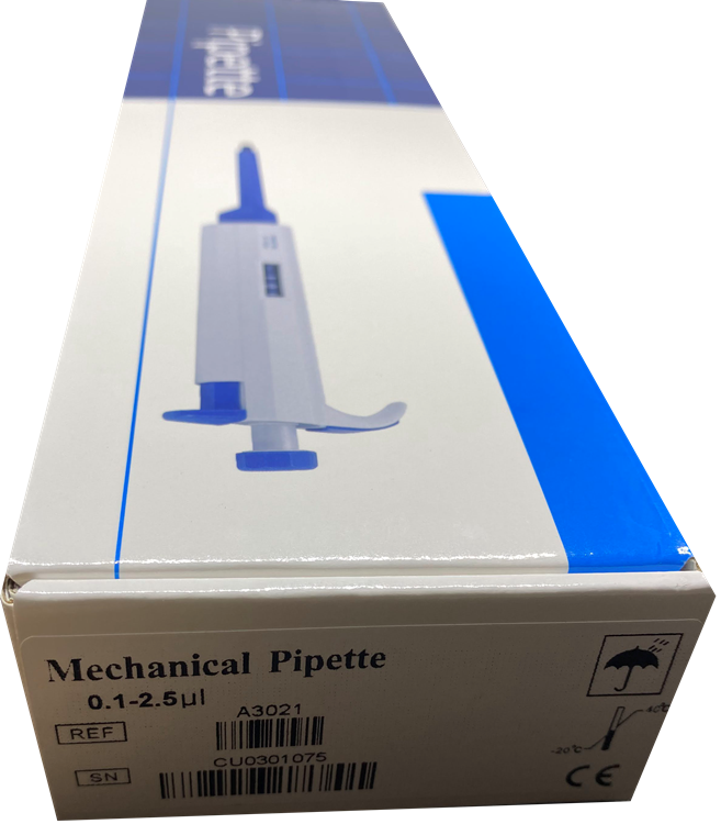 Micropipette 0.1-2.5uL Single Channel Pipettor Autoclavable Adjustable Laboratory thumb