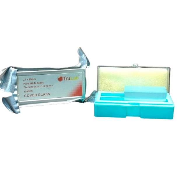 Cover Glass Cover Slip 22x40 100 pcs/box (Trulab)
