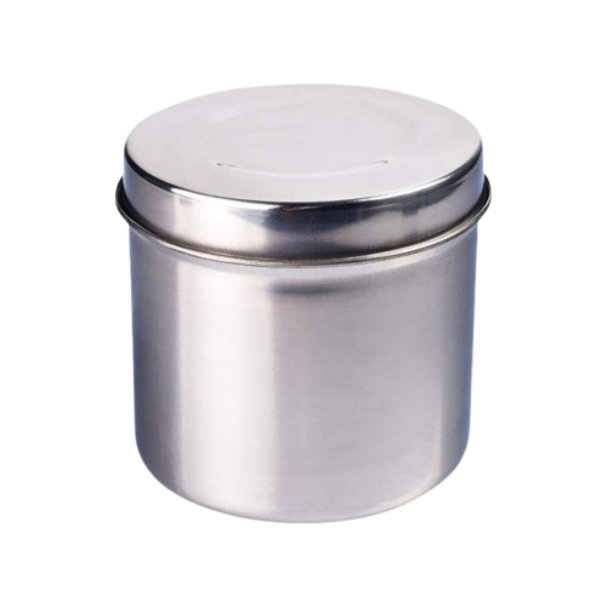Canister 201 Stainless 8 cm