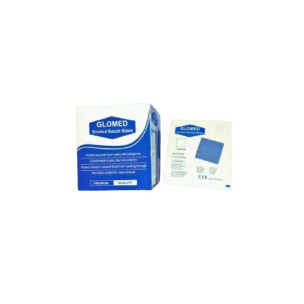 Gauze swab 4 x 4 (8ply) Sterile (Glomed) thumb