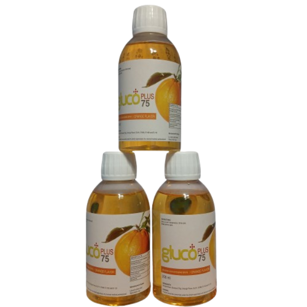 Gluco Plus Glucose Concentrated Drink / Gluco Juice OGTT (Orange) 75g thumb