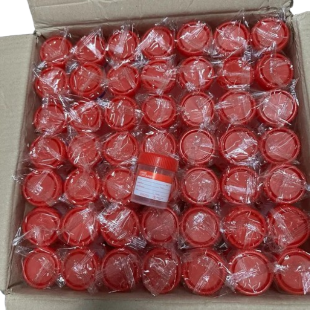 Specimen Stool Container Non Sterile 60ml 100 pcs (Short)