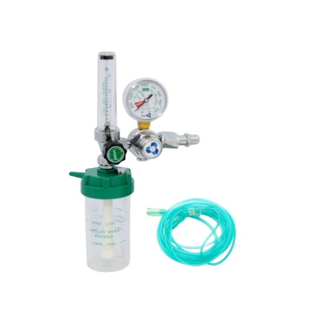 Oxygen regulator/meter