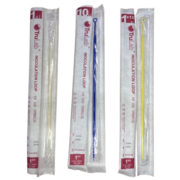 Inoculation Loop 1ul neutral Sterile with Needle 10pcs (Trulab)