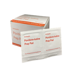 Povidone Iodine Swab / Pads / Wipes (100 Swabs) Surgitech thumb