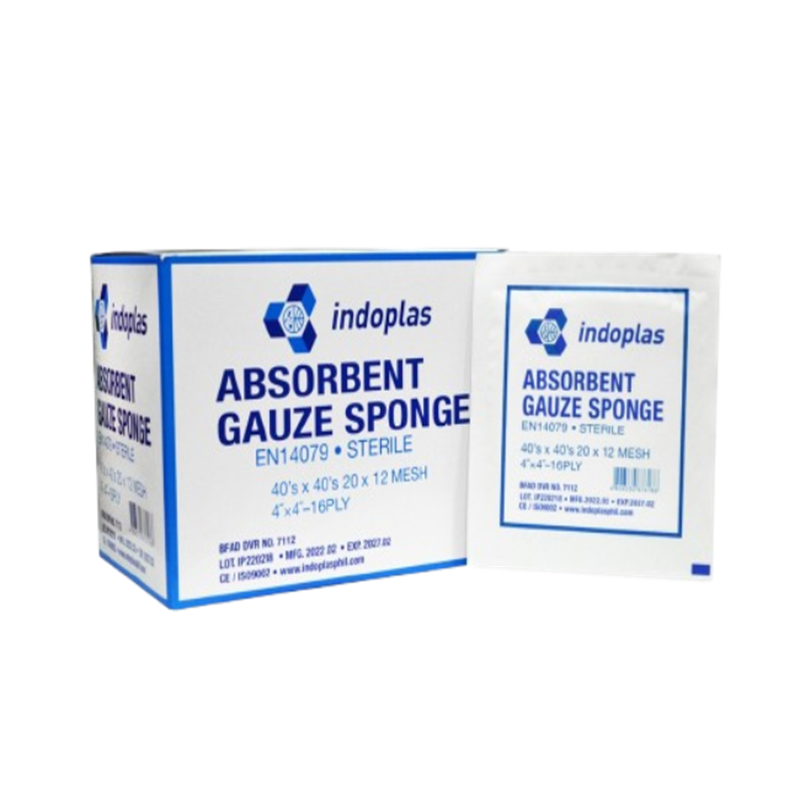 Gauze Sponge 4 x 4 x 8ply - Sterile