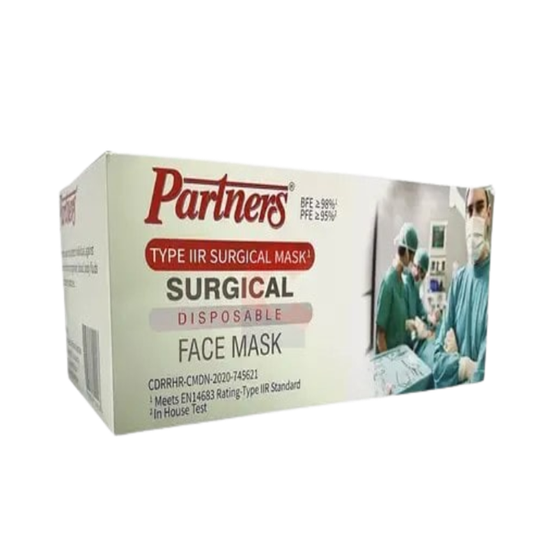 Facemask 50 pcs blue
