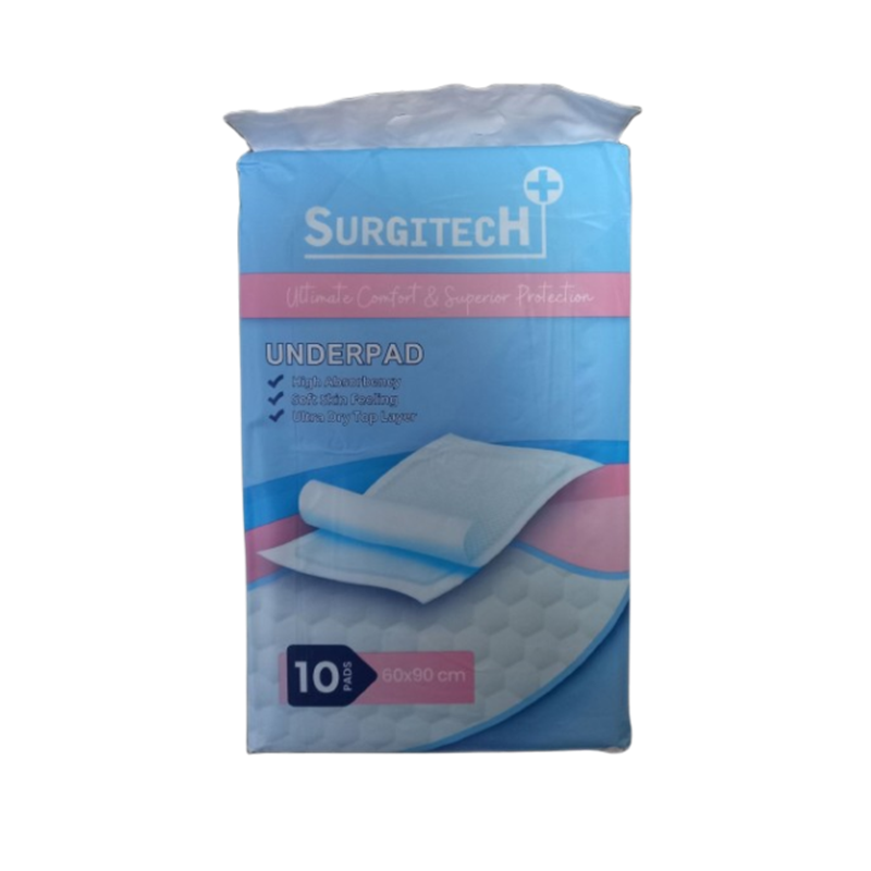 Underpads Adult Disposable 60mm x 90mm 20 pads
