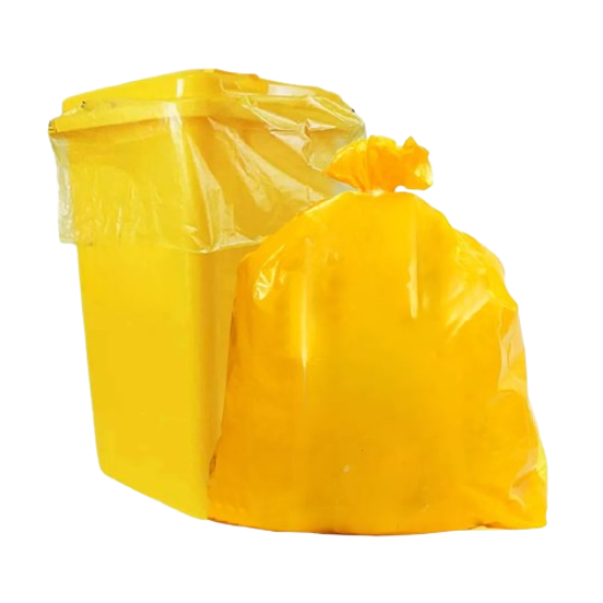 Garbage Bag 100pcs (Yellow) thumb
