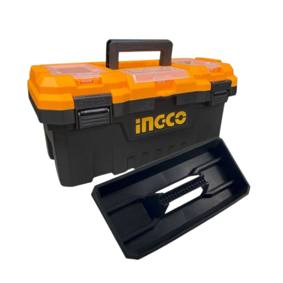 Tacklebox 14 inches Plastic Tool Box Organizer w/ tray 15kg capacity