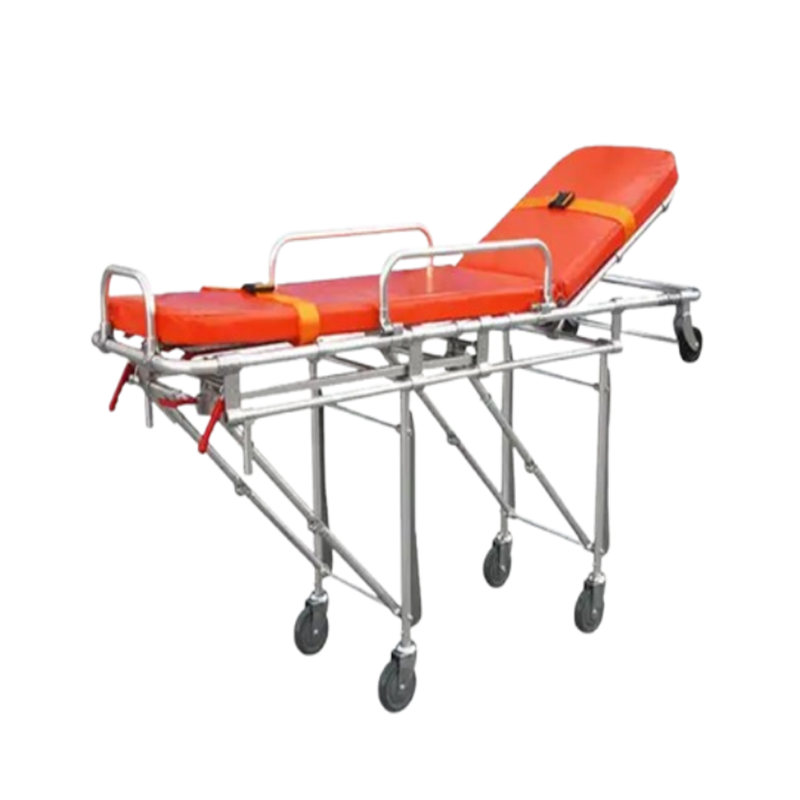 Stretcher Bed Collapsible Ambulance Emergency Trolley