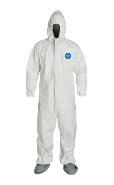 Tyvek 400 Breathable and Waterproof Coverall TY122S WH PPE (DUPONT)
