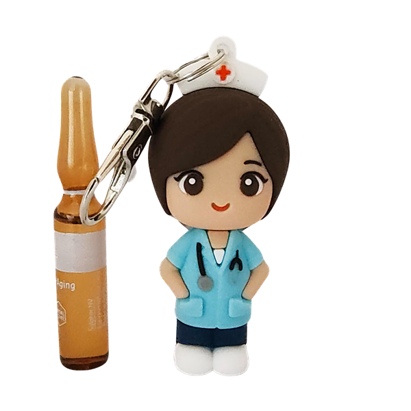 Keychain Nurse Ampule