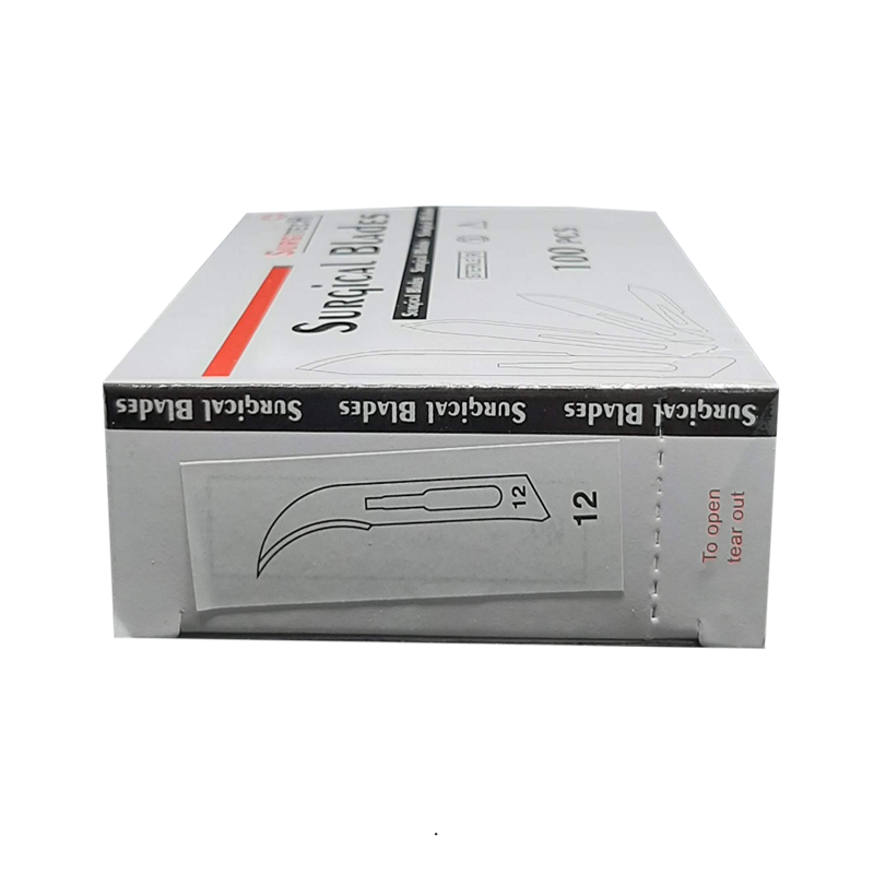 Surgical Blade Carbon Steel Sterile size 12 (SURGITECH)  100 pcs