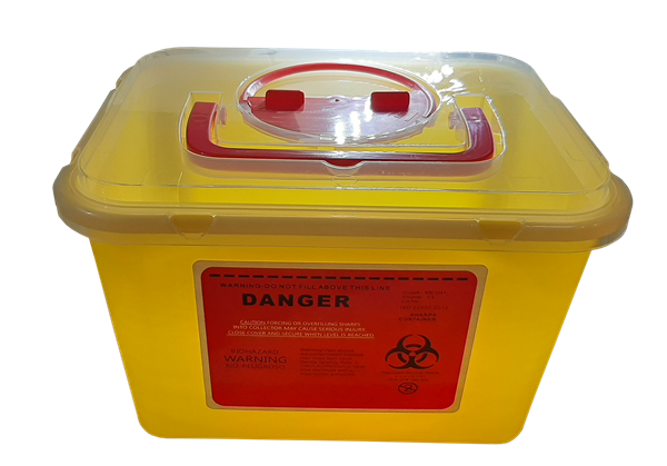 Sharps Disposal Container paper economical Eco 5 Liters (Trulab)