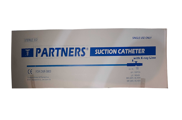 Suction Catheter Fr. 10 (100pcs)