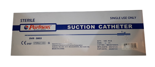 Suction Catheter Fr. 18 (100pcs)